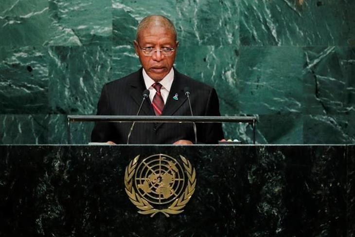 Dr. Pakalitha Mosisili officially closes the 29th UN conference
