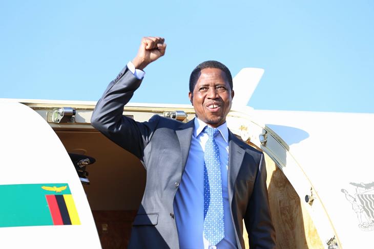 President Edgar Lungu is expected in Lesotho