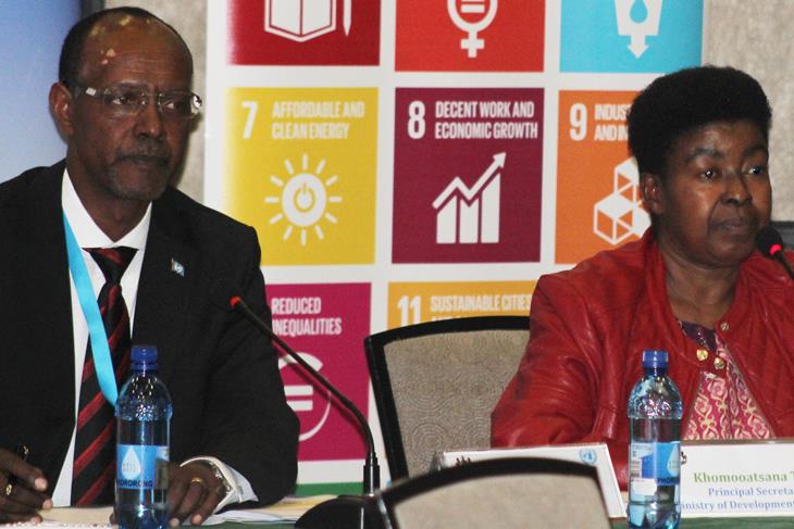 UN launches Free to Shine campaign in Lesotho.
