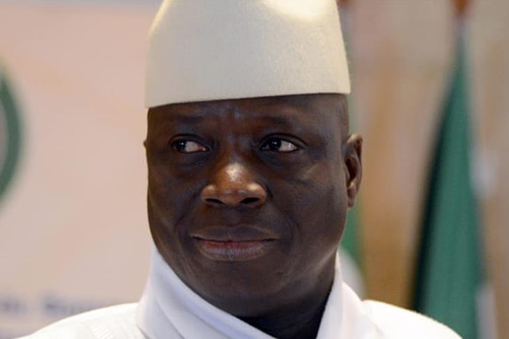 Former Gambian President Yahya Jammeh is blocked from entering US.