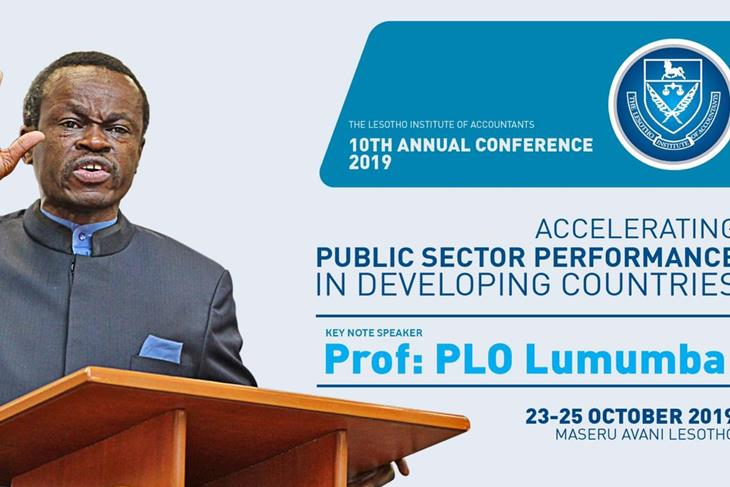 Prof. Lumumba addresses the LIA 10th Annual Conference.