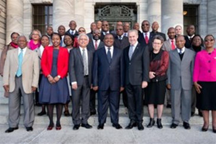 New Zealand MP’s on official visit in Lesotho.