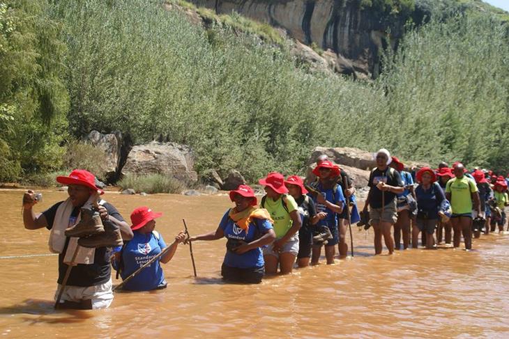 LCN organizes the annual Pre-Moshoeshoe Walk.