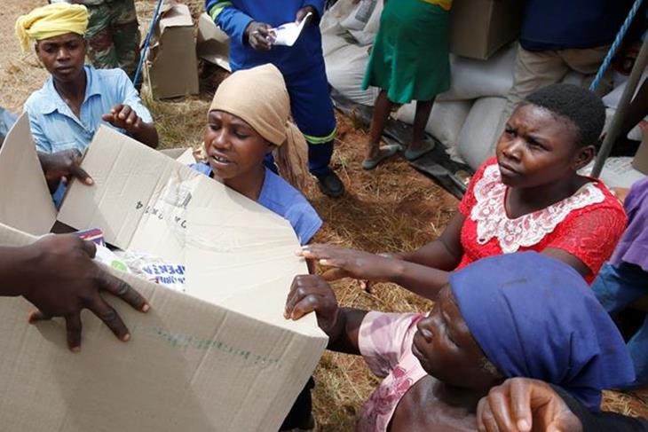 Two million Zimbabweans face starvation due to El Nino.