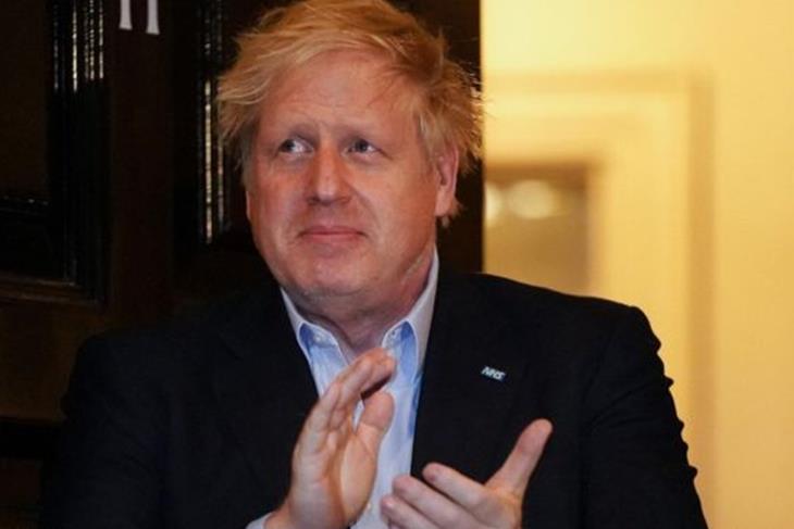 UK PM Boris Johnson in hospital with coronavirus symptoms.