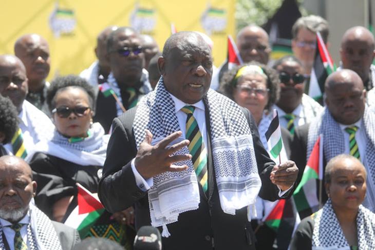 ANC supports Palestinians