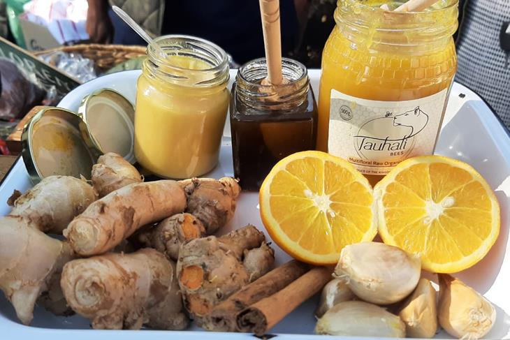 organizations host farmers market event