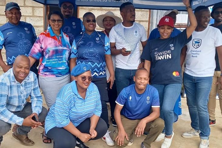 MOTSEKUOA DISABLED CENTER RECEIVE EARLY CHRISTMAS