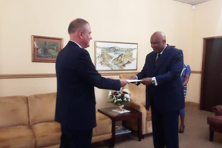 King aspires for long relations between Lesotho and Poland