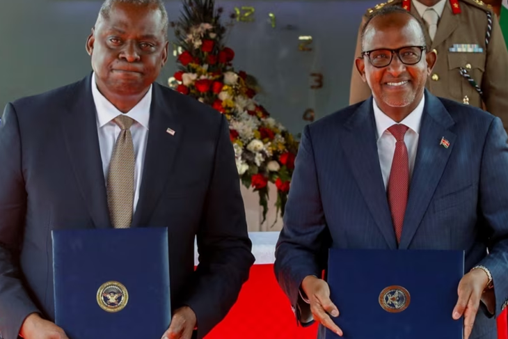 US and Kenya sign defence deal ahead of possible Haiti mission<br/>US and Kenya sign defence deal ahead of possible Haiti mission<br/>US and Kenya sign defence deal ahead of possible Haiti mission
