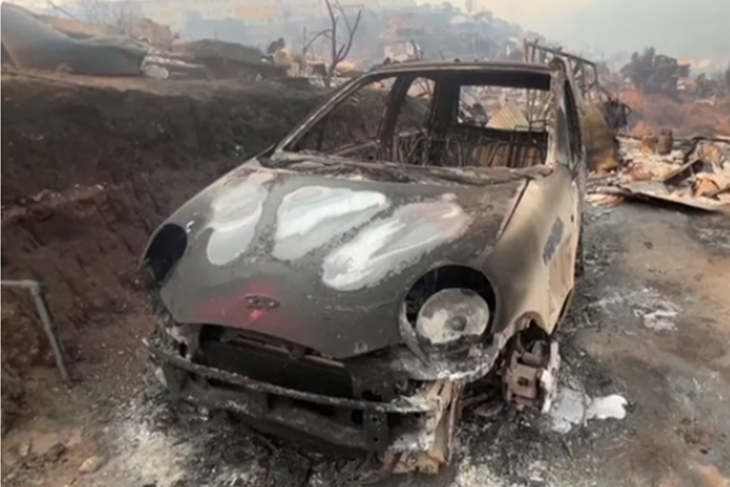 Fires cause widespread destruction in central Chile