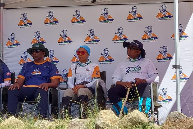 The prime minister launches Moshoeshoe walk’s day