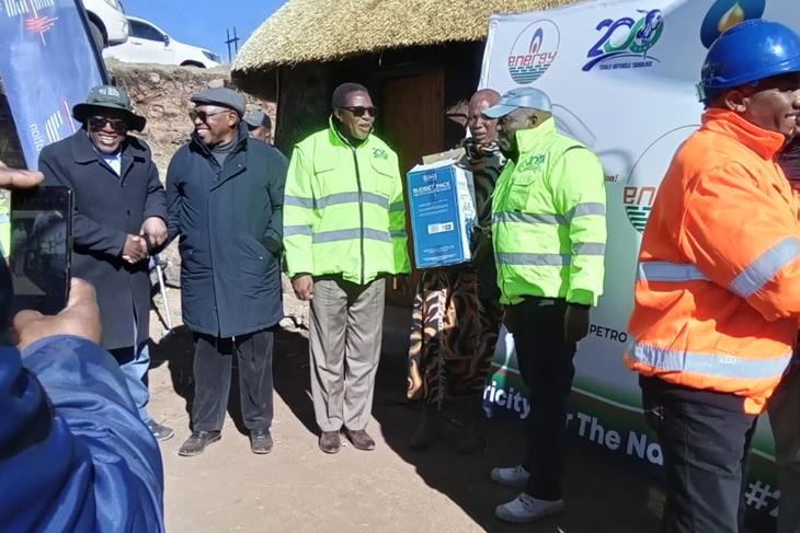 PM HANDS OVER ELECTRIFICATION PROJECT, GIFTS