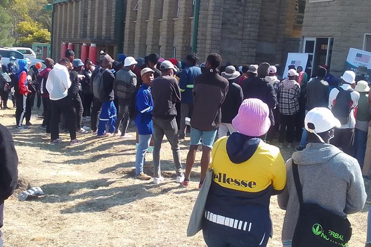 YOUTH GATHERS FOR U.S. EMBASSY SESSION