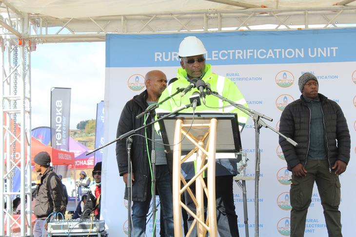 HA MOTSOLOANE ELECTRIFICATION PROJECT OFFICIALLY LAUNCHED<br/>HA MOTSOLOANE ELECTRIFICATION PROJECT OFFICIALLY LAUNCHED<br/>HA MOTSOLOANE ELECTRIFICATION PROJECT OFFICIALLY LAUNCHED