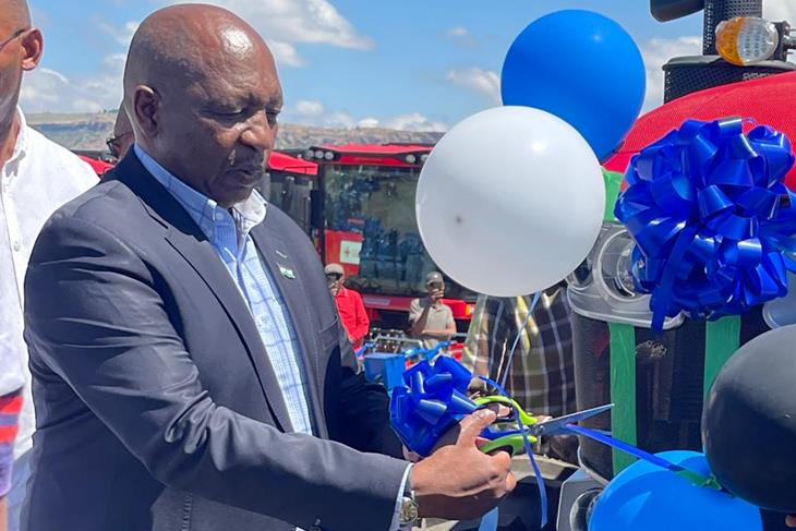 CHINA HANDS OVER AGRICULTURAL EQUIPMENT TO LESOTHO<br/>CHINA HANDS OVER AGRICULTURAL EQUIPMENT TO LESOTHO<br/>CHINA HANDS OVER AGRICULTURAL EQUIPMENT TO LESOTHO