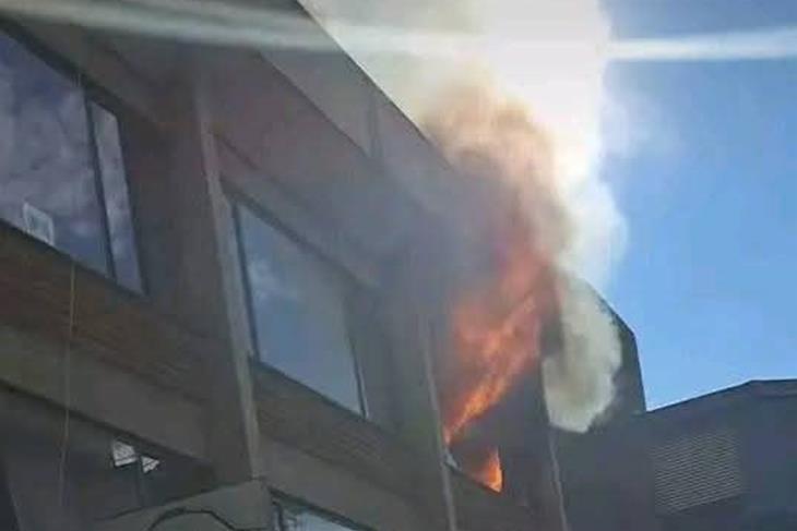Mapetla house on fire