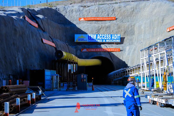 The second Lesotho tunnel boring machine is named