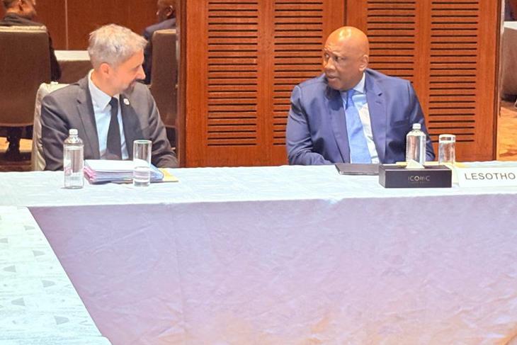 His majesty holds bilateral meeting with IFAD president