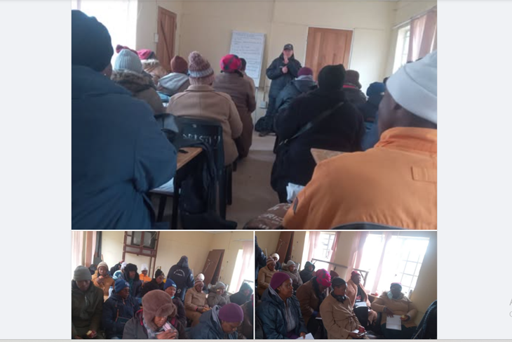 MAQHAKA FARMERS ACQUIRE SKILLS ON BEE KEEPING SKILLS