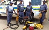 Bfn flying squad bust Lesotho nationals with stolen construction equipment