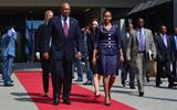 His Majesty King Letsie III attends the Food and Nutrition Summit in America.