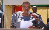 The deputy minister of education visits schools for deaf students in Leribe