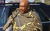 King Letsie III congratulates participants of the 2019 Annual Moshoeshoe Walk.