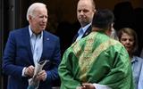 Joe Biden goes to church a day after challenge from bishops on abortion