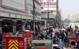 Multi-Storey Shopping Mall Catches Fire