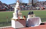 King’s birthday cake was magnificent