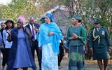 UNITED NATIONS DEPUTY SG, QUEEN VISITS GBV CENTRE