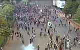 What triggered the protests in Kenya?