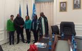 UN DELEGATION PAY COURTESY CALL ON KING, PM