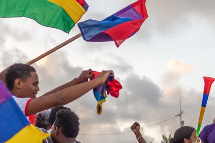 NAVIN RAMGOOLAM SWORN IN AS PM OF MAURITIUS AFTER ELECTION ROUT