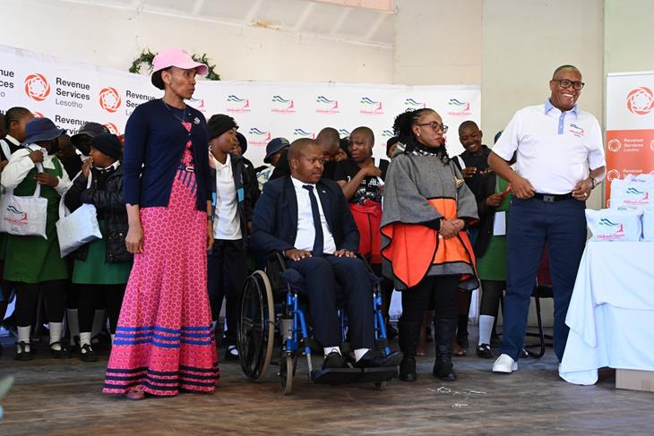 HER MAJESTY QUEEN MASENATE MOHATO SEEISO EMPOWERS YOUNG GIRLS IN QACHA'S NEK