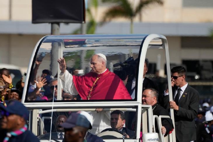 Angolan opposition leader praises Pope Leo's 'powerful message'<br/>Angolan opposition leader praises Pope Leo's 'powerful message'<br/>Angolan opposition leader praises Pope Leo's 'powerful message'