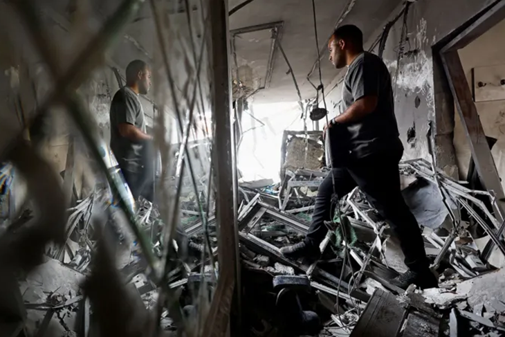 Israeli strike in Gaza City kills new head of Hamas's military wing<br/>Israeli strike in Gaza City kills new head of Hamas's military wing<br/>Israeli strike in Gaza City kills new head of Hamas's military wing