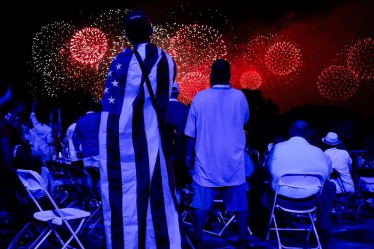 US marks its 250th birthday with fireworks, flyovers and extreme weather<br/>US marks its 250th birthday with fireworks, flyovers and extreme weather<br/>US marks its 250th birthday with fireworks, flyovers and extreme weather