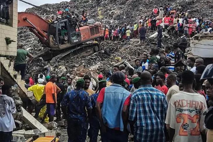 Guinea rubbish landfill collapse kills 30<br/>Guinea rubbish landfill collapse kills 30<br/>Guinea rubbish landfill collapse kills 30
