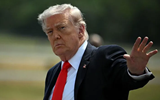 Trump says US to 'guide' stranded ships through Strait of Hormuz